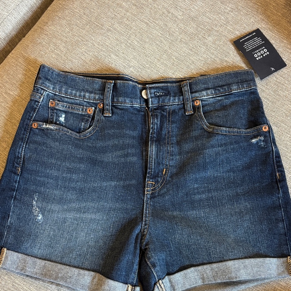 GAP Dark Blue Jean Shorts